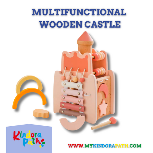 Multifunctional Wooden Castle