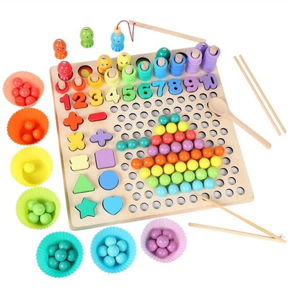 Kids Puzzle Board Math Game