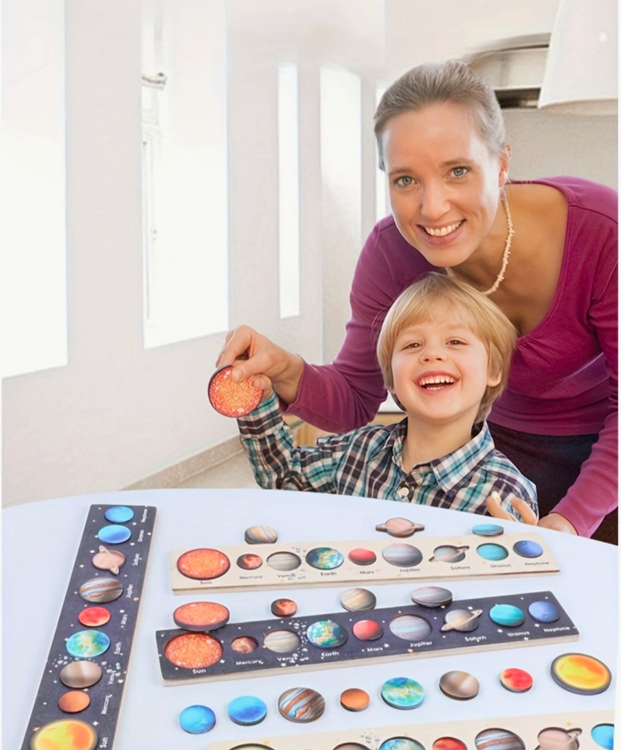 Montessori Solar System Puzzle Toy