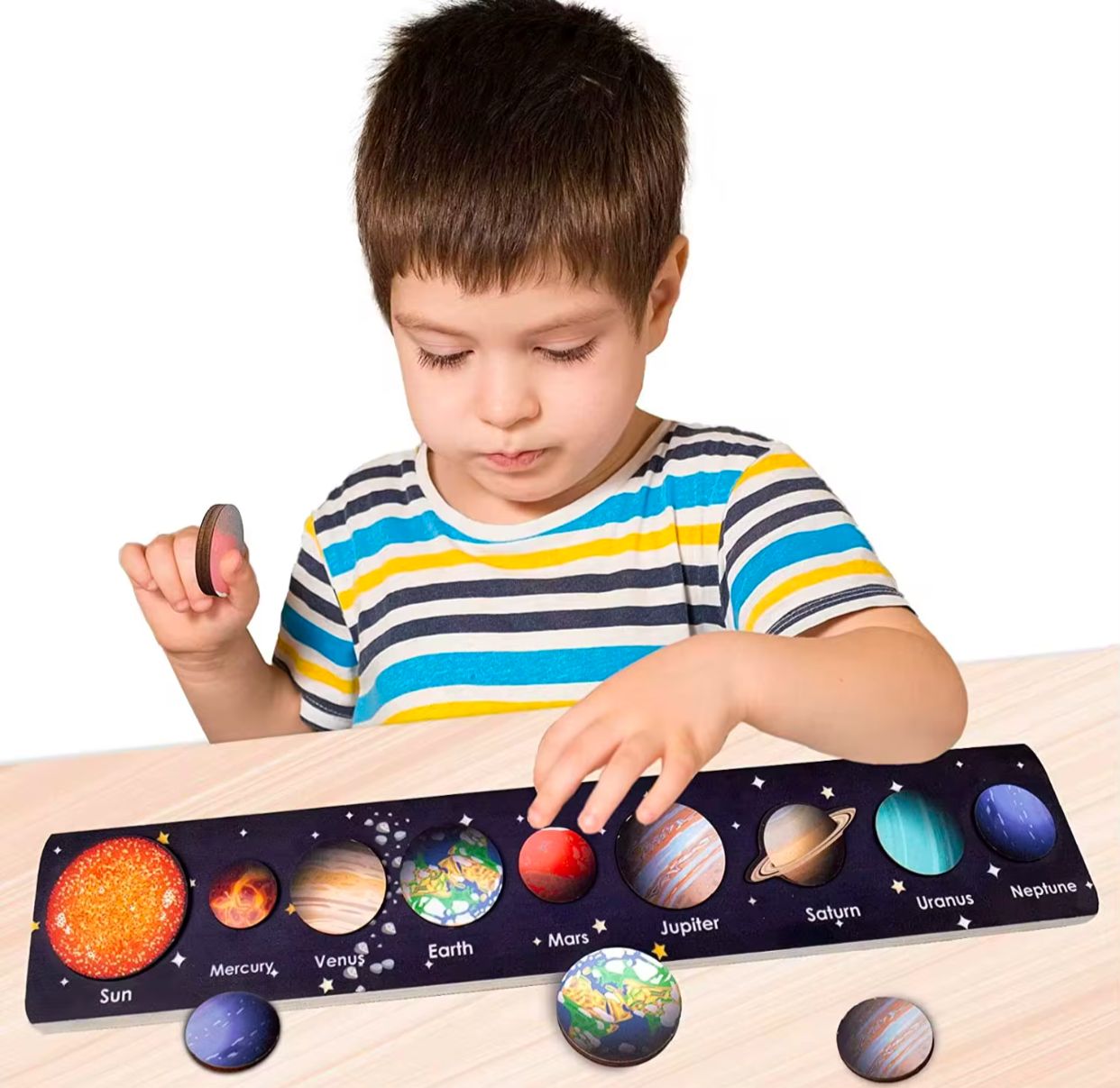 Montessori Solar System Puzzle Toy