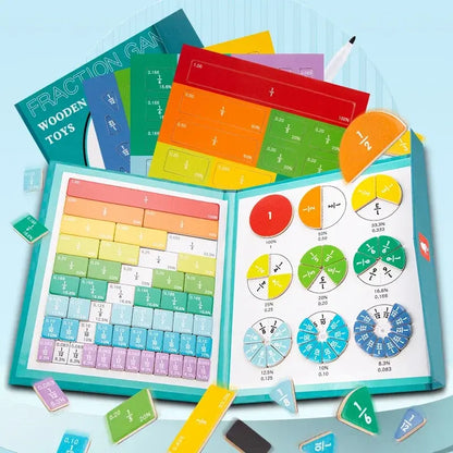 Magnetic Math and Fractions Book